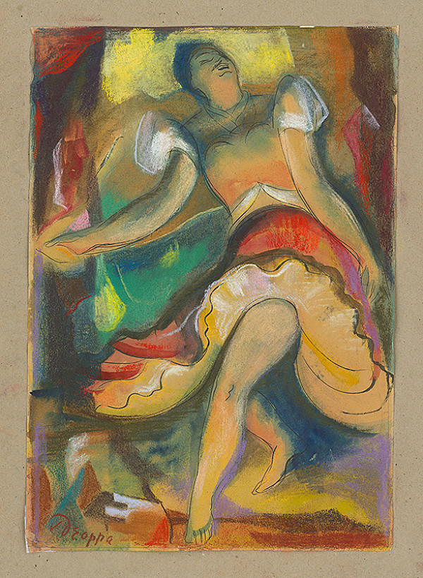 Vladimír Droppa – Figurálna štúdia 