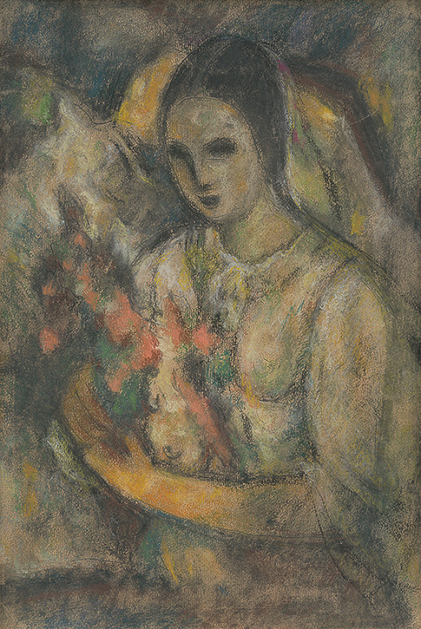 Janko Alexy – Žena s kvetinami 