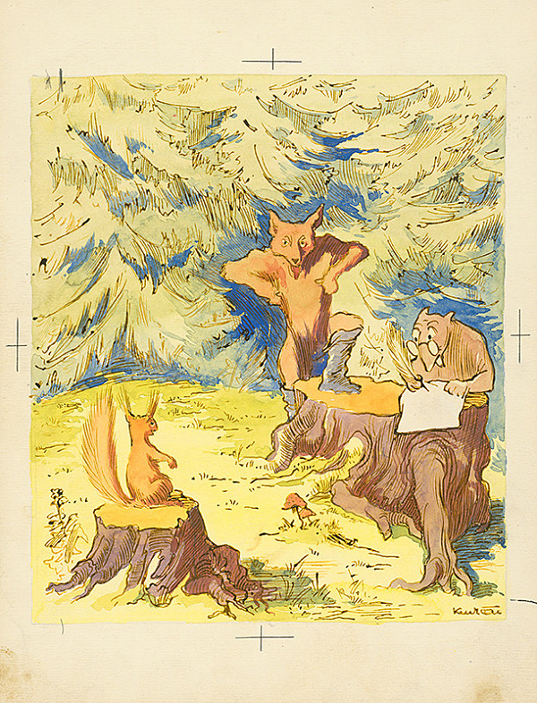 František Kudláč – Písanie správy 