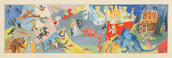 Karol Ondreička – Ilustrácia k rozprávke 