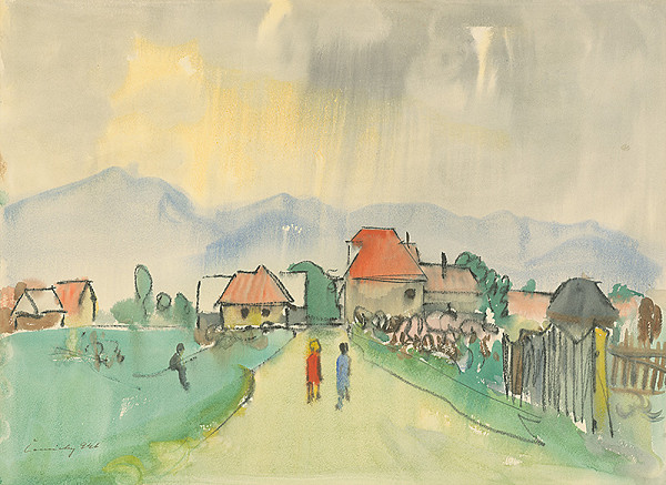 Ladislav Čemický – Liptovskou dedinou 