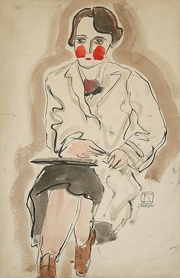 Sanyu – Portrét pani Ester 