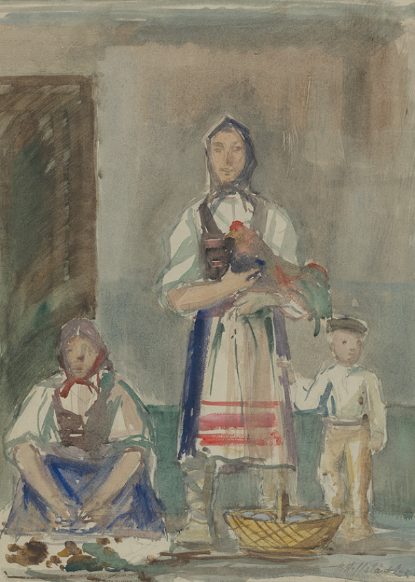 Bedrich Hoffstädter – Na trhu 