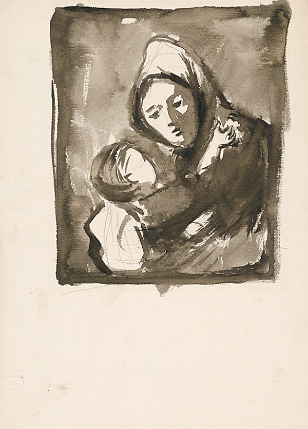 Ernest Špitz – Matka s dieťaťom 