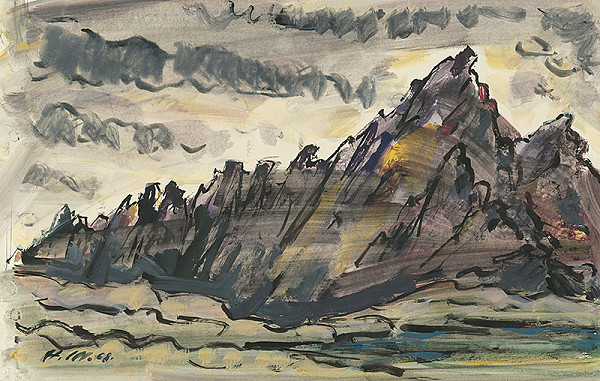 Vojtech Mensatoris – Žltá veža vo Vysokych Tatrách 