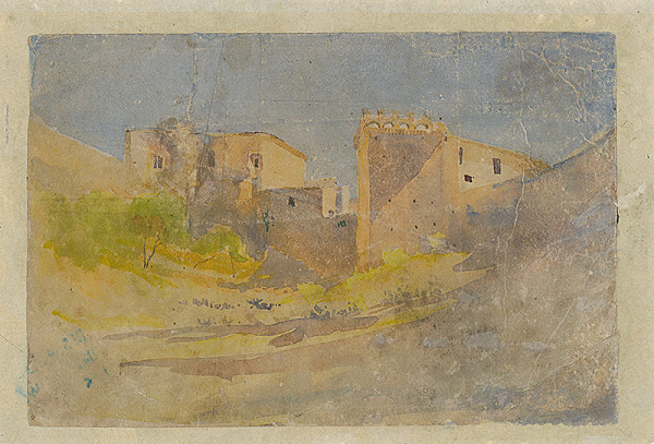 Ladislav Mednyánszky – Štúdia z Itálie 