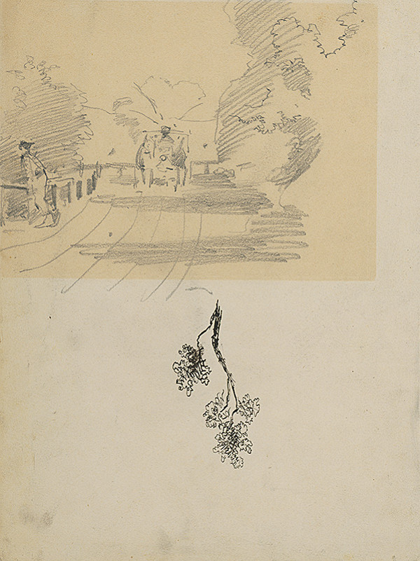 Ladislav Mednyánszky – Cesta s povozom 