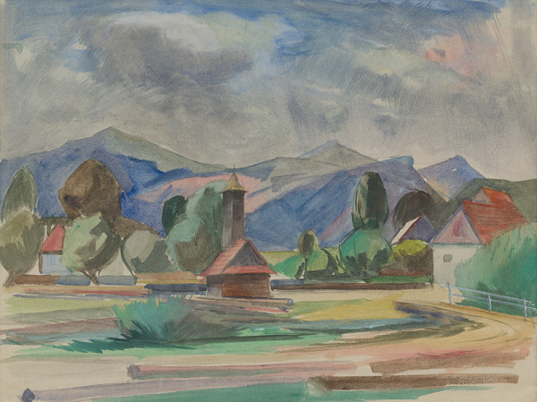 Bedrich Hoffstädter – Liptovská krajina 