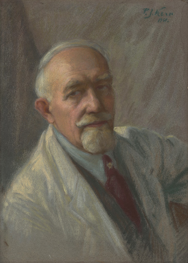 Peter Július Kern – Vlastný portrét 