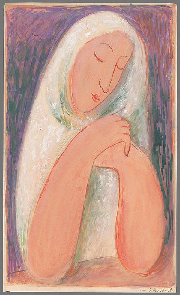 Mikuláš Galanda – Dievča so vzopätými rukami 