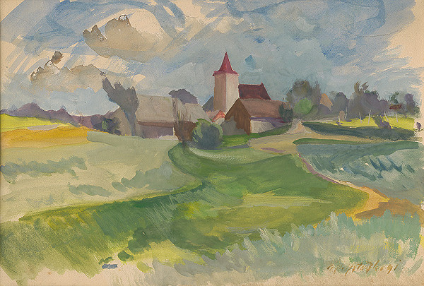 Bedrich Hoffstädter – Krajina od Ludrovej 