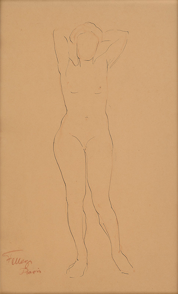 Alojz Fellegi – Ženský akt 