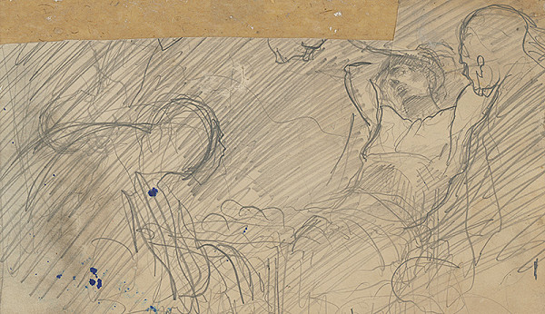 Ladislav Mednyánszky – Nad ležiacim mužom 