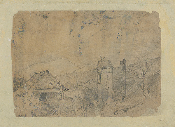 Ladislav Mednyánszky – Krajina s kaplnkou 