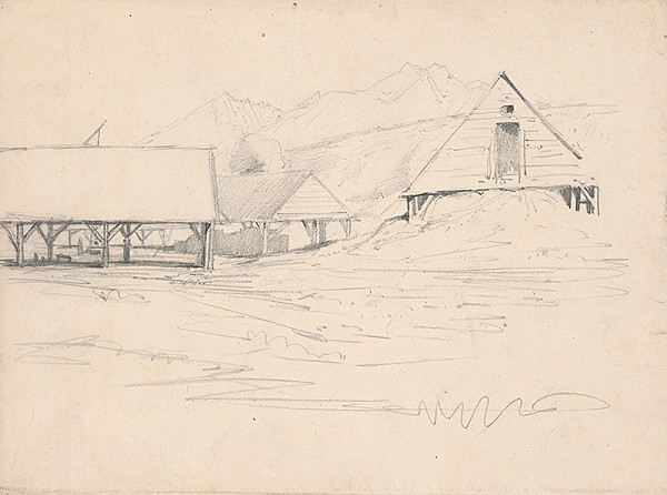 Ladislav Mednyánszky – Štúdia gazdovských stavov 