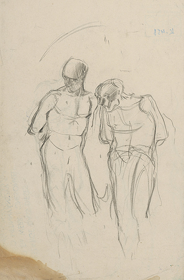 Ladislav Mednyánszky – Štúdia dvoch postáv 