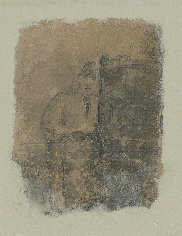 Ladislav Mednyánszky – Pri vrátach 