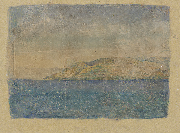 Ladislav Mednyánszky – Štúdia morského pobrežia 