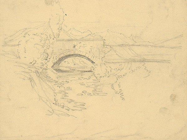 Ladislav Mednyánszky – Krajina s viaduktom 