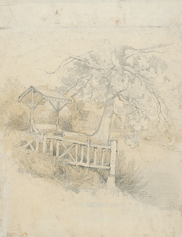 Ladislav Mednyánszky – Park v Strážkach 