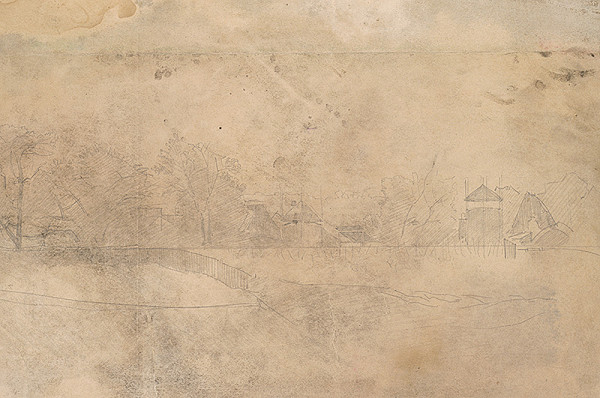 Ladislav Mednyánszky – Dedina 