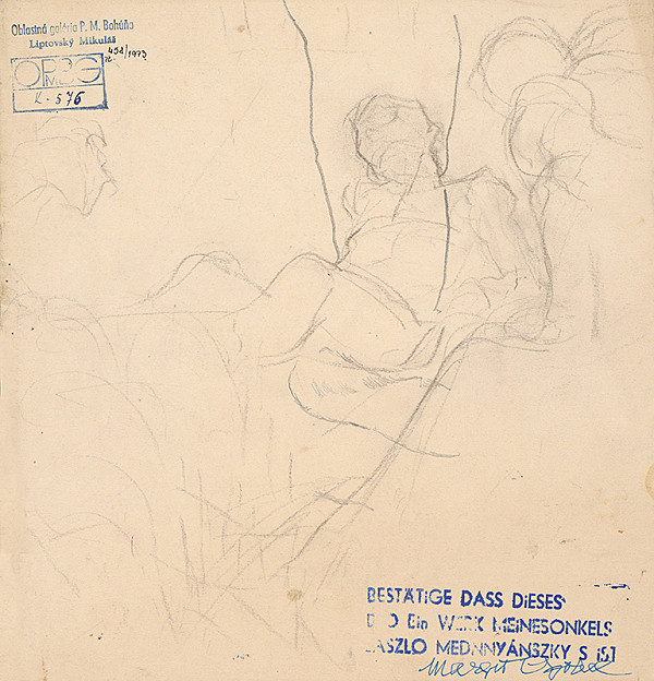 Ladislav Mednyánszky – Štúdia muža s lopatou II. 