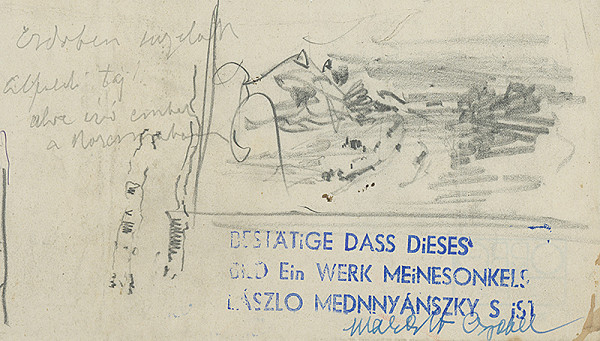 Ladislav Mednyánszky – Štúdia krajiny 