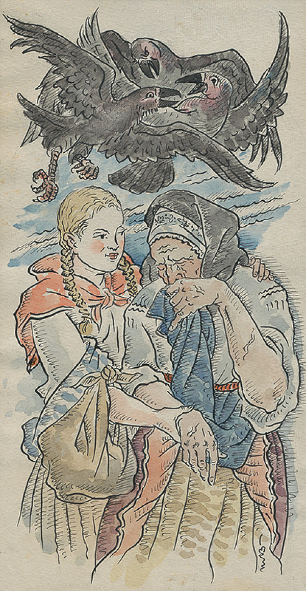 Martin Benka – Traja zhavranelí bratia 