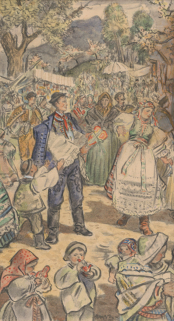 Martin Benka – Jarmok 