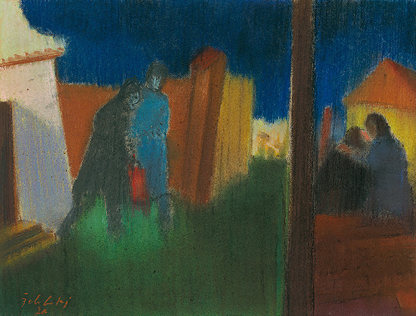 Ján Želibský – Večer na dedine 