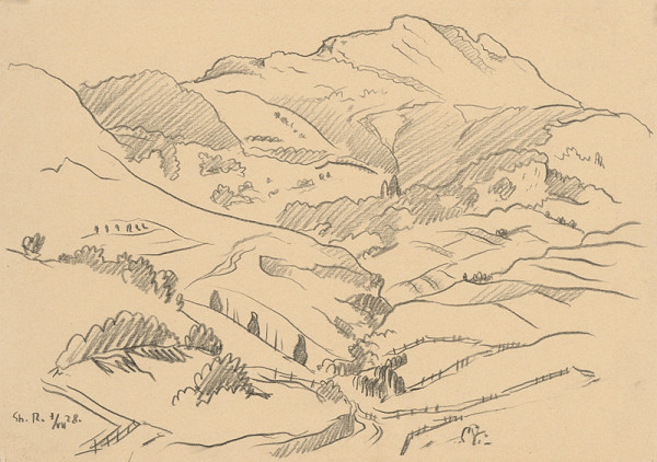 Martin Benka – Úbočie 