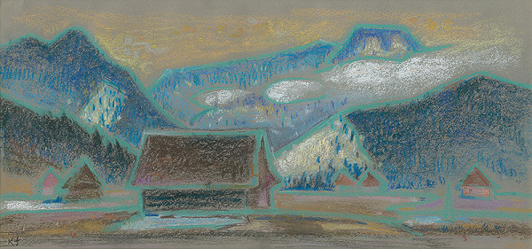 Karol Feňveš – Predjarie v Liptove 