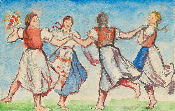 Ernest Špitz – Dievčenský tanec 