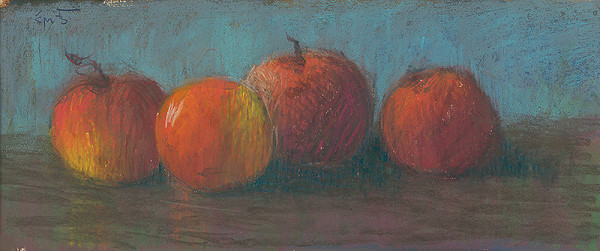 Ernest Špitz – Zátišie s jablkami 
