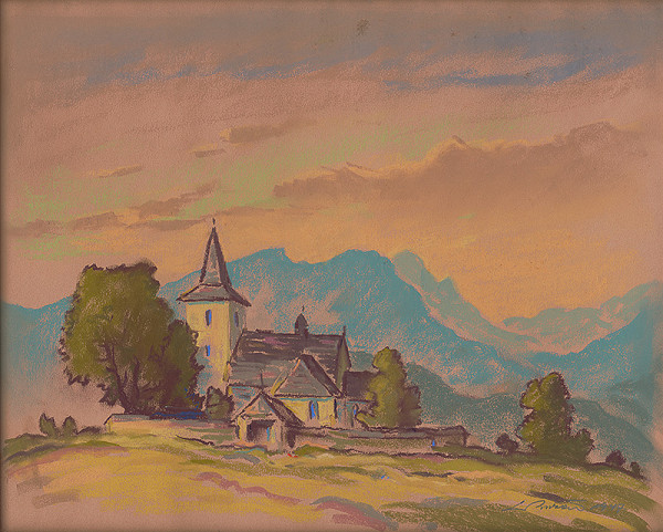 Ľudovít Križan – Kostol Všechsvätých v Ružomberku 