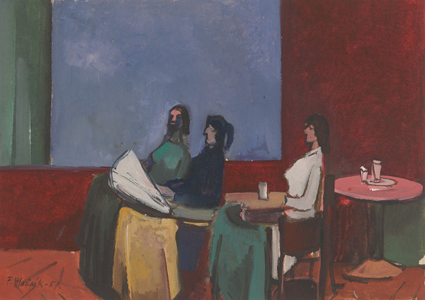 Ferdinand Hložník – V kaviarni 