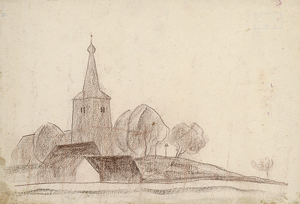 Miloš Alexander Bazovský – Štúdia kostola 