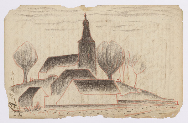 Miloš Alexander Bazovský – Štúdia dedinského kostola 