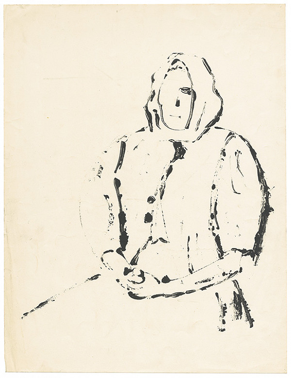 Miloš Alexander Bazovský – Dedinská žena 