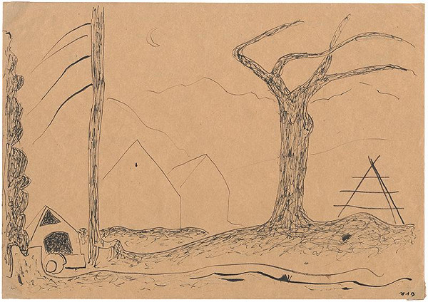 Miloš Alexander Bazovský – Krajina s mesiacom 