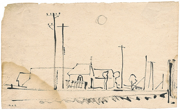 Miloš Alexander Bazovský – Cesta dedinou 