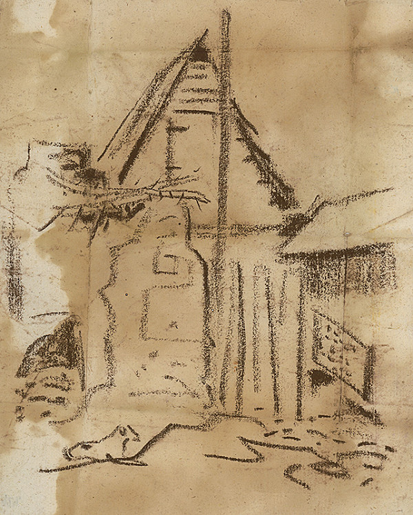 Miloš Alexander Bazovský – Štúdia chalupy a psa 