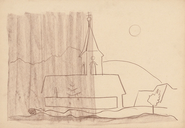 Miloš Alexander Bazovský – Dedinský kostolík 