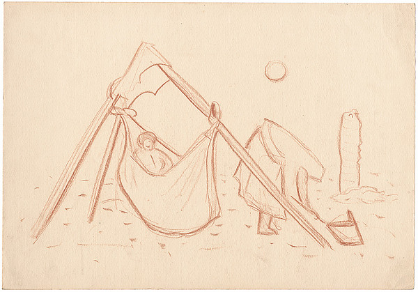 Miloš Alexander Bazovský – Kolíska v poli 