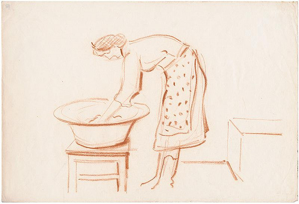 Miloš Alexander Bazovský – Pri praní 