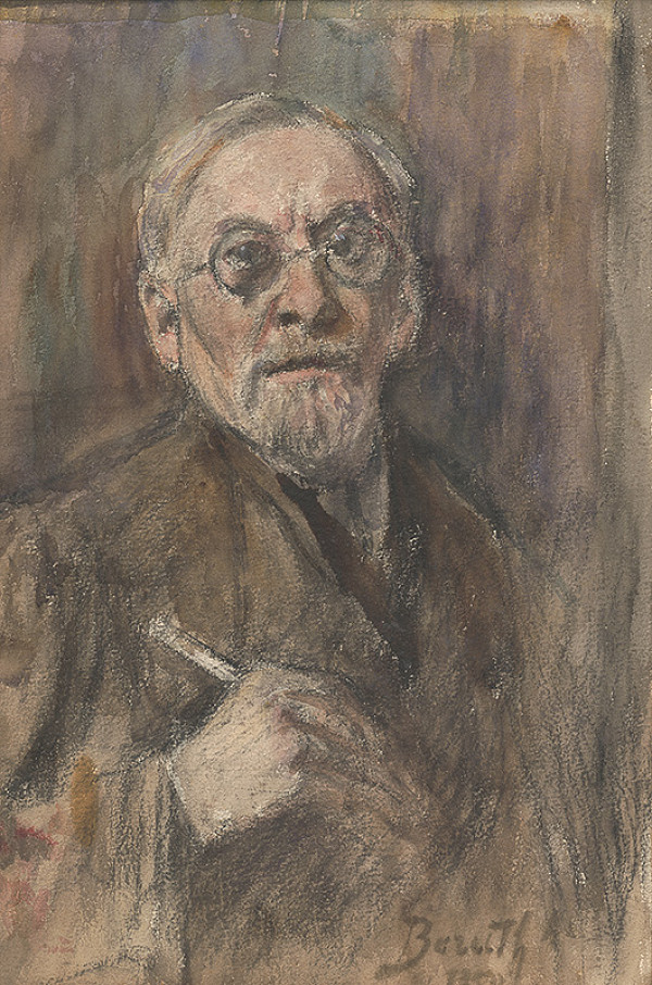 Andor Borúth – Autoportrét 