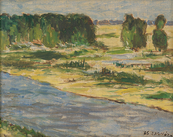 Jozef Kollár – Krajina pri Piešťanoch 