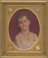 Hermann Armin Kern – Portrét dievčatka 