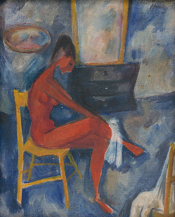 Ernest Špitz – Po kúpeli 