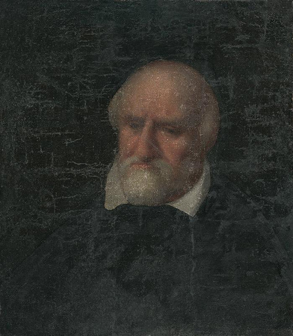 maliar z 19. storočia – Hlava muža 